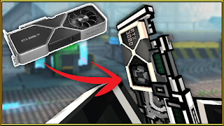 TARJETA GRÁFICA RTX 3080 Ti Skin para Pixel Gun 3D