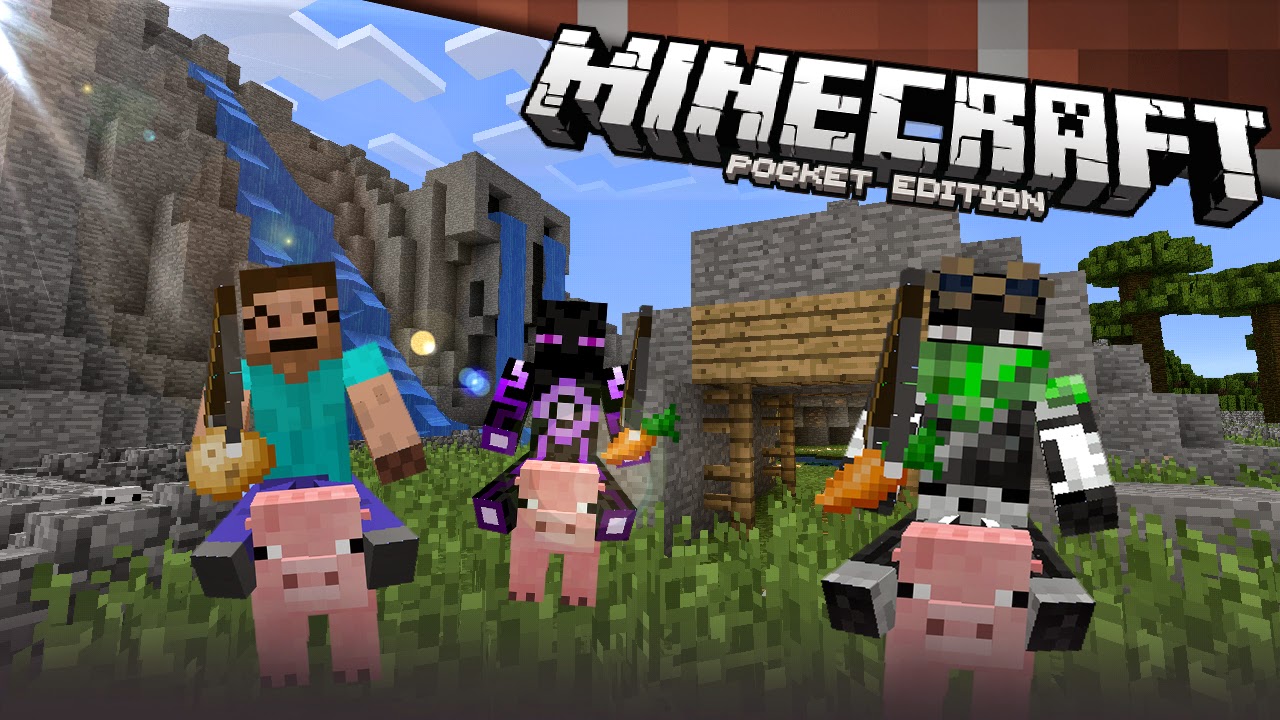 Carreras de Cerdos de ElRichMC y EsVandal (Minigame) Minecraft PE 0.10 & 0.11